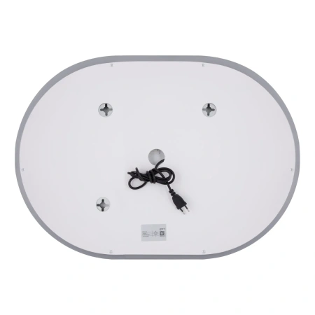 Дзеркало Qtap Gemini 500х700 з LED-підсвічуванням Touch, з антизапотіванням, з димером, рег. темп. кольору (3000-6500K)
