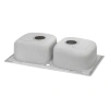 Фото Кухонна мийка Qtap 78*43-B Micro Decor 0,8 мм