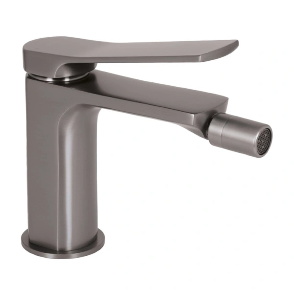 Фото Змішувач для біде колір графіт Qtap Gunmetal