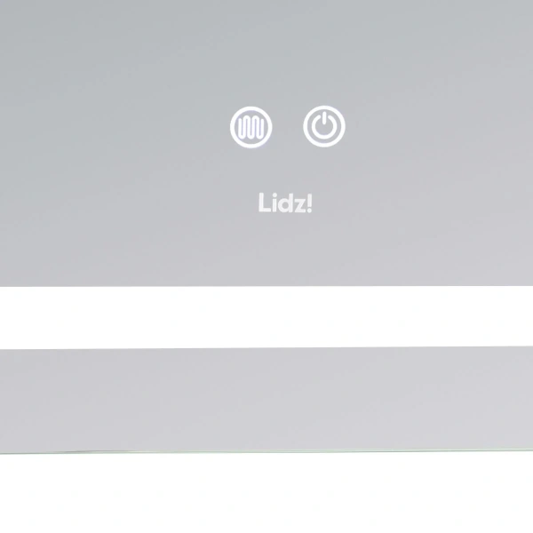 Дзеркало Lidz Kubis (KU2) 700х500 з LED-підсвічуванням Touch, з антизапотіванням, з регулюванням яскравості