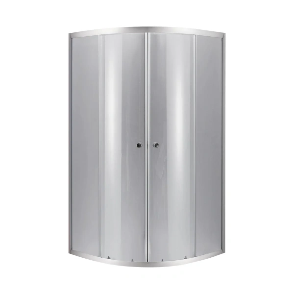 Душова кабіна Lidz Latwa SC90x90.SAT.LOW.DGR, скло темне тоноване 4 мм без піддона
