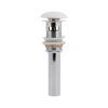 Донний клапан для раковини Qtap PU02O 225х70х70 White з переливом