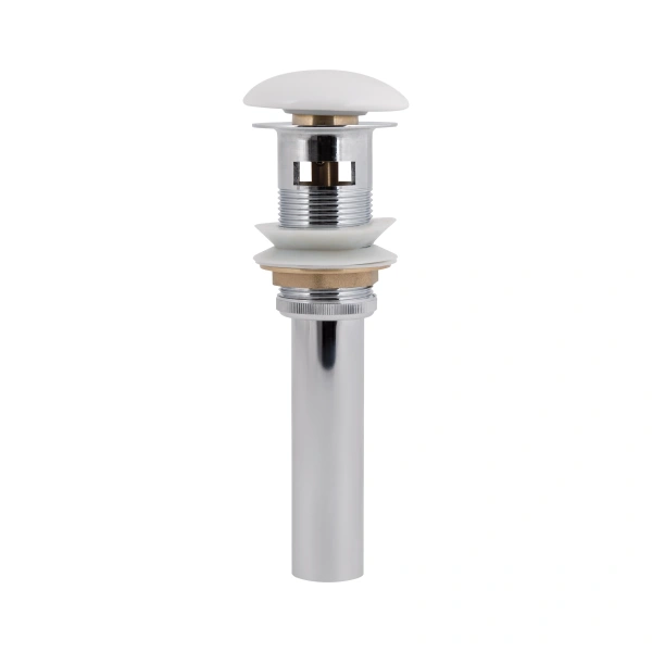 Фото Донний клапан для раковини Qtap PU02O 225х70х70 White з переливом