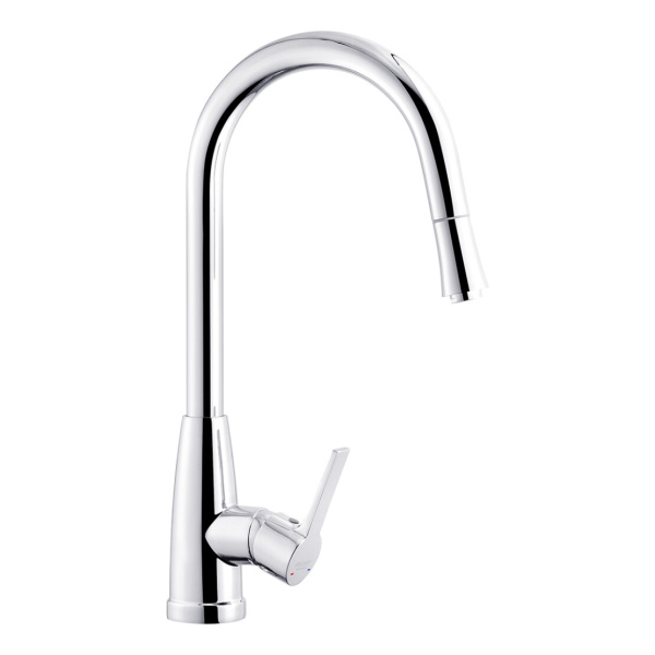 Змішувач для кухні з висувним виливом Kroner KRM - 11-013F