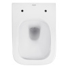 Унітаз підвісний безобідковий Kroner Eifel WHI493436 RIMLESS з сидінням Slim Duroplast / Soft-close 