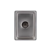 Фото Мийка для кухні Lidz Handmade 680x450 мм сталева інтегрована Brushed Steel
