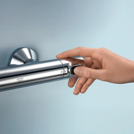 Фото Комплект змішувачів для душу з термостатом Grohe QuickFix