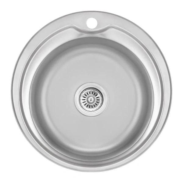 Мийка для кухні Lidz 510-D Micro Decor 0,8 мм