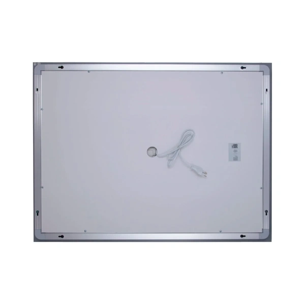 Дзеркало Lidz Kubis 800х600 з LED-підсвічуванням Touch, з антизапотіванням, з регулюванням яскравості