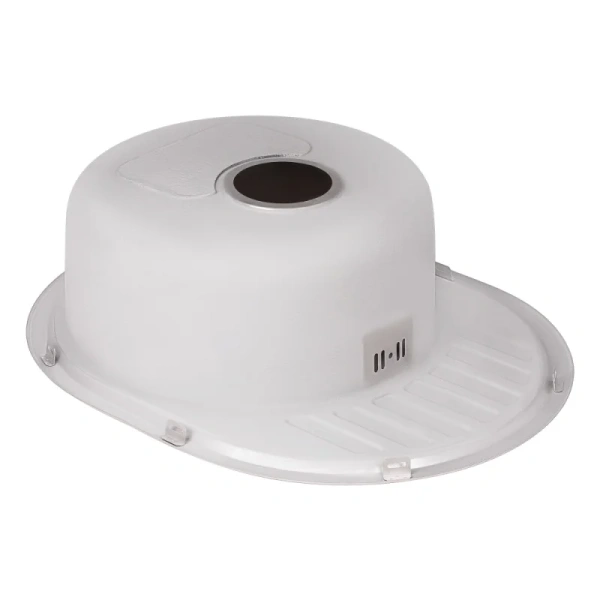Фото Кухонна мийка Qtap 5745 Satin 0,8 мм