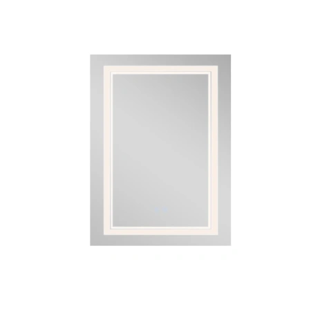Дзеркало Qtap Cardinal 600х800 з LED-підсвічуванням Touch, з антизапотіванням, з димером, рег. темп. кольору (3000-6500K)