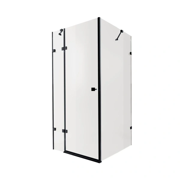 Душова кабіна Qtap Capricorn 90x90 см, скло Clear 6 мм, покриття CalcLess без піддона