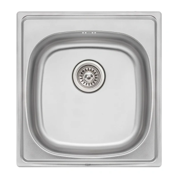 Кухонна мийка Qtap 50*47 Satin 0,8 мм