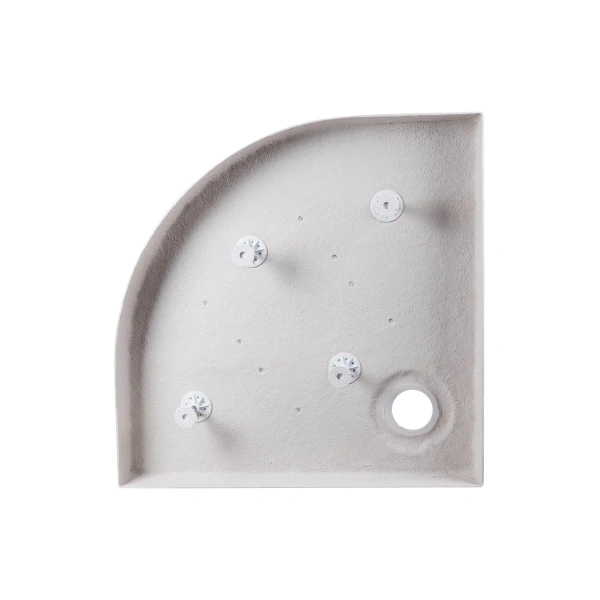 Фото Набір Qtap душова кабіна Presto Pear 1970x900x900 мм + піддон Robin 90x90x12 см з сифоном