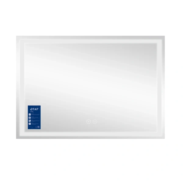 Дзеркало Qtap Mideya LED з антизапотіванням 1200х800