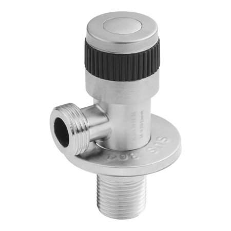Кран приладовий Kroner KRP Edelstahl Klassisch - ESG100 1/2"х1/2" ЗЗ