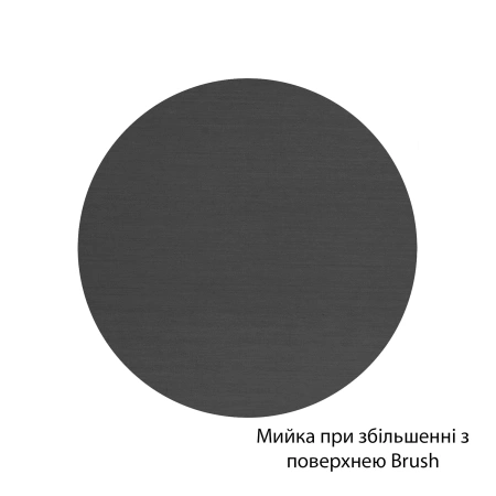 Фото Комплект кухонна мийка Kroner Schwarze-5843HM PVD + змішувач Edelstahl Klassisch-SCH035PVD + дозатор Spender-026