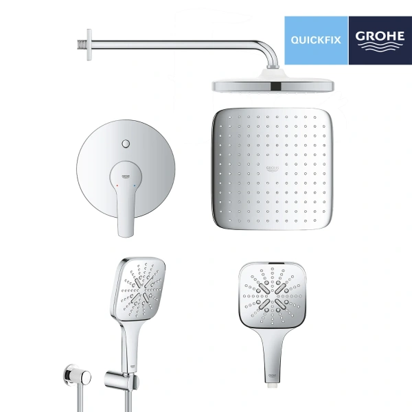 Фото Душова система прихованого монтажу Grohe QuickFix Start