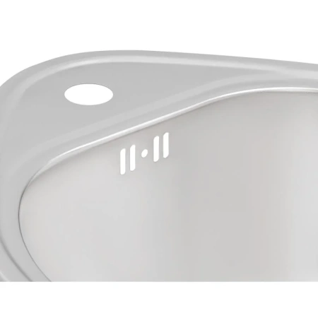 Фото Кухонна мийка Qtap 44*50 Satin 0,8 мм