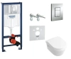 Комплект інсталяції з унітазом GROHE RAPID SL