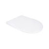Сидіння для унітазу Qtap (Taurus 520) 455x365x38 мм, White, з мікроліфтом, Slim Duroplast, Quick Release