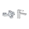 Набір змішувачів Lidz Wawel 001 + Wawel 006 Chrome