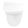 Унітаз підвісний Qtap Virgo безобідковий з сидінням Slim Soft-close