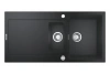 Мийка полуторна з крилом GROHE K-SERIES K 500