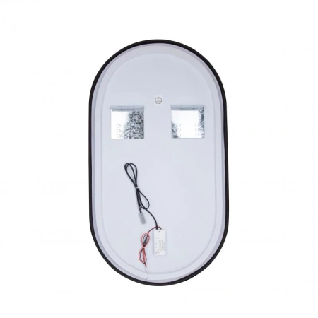 Дзеркало настінне овальне LED Qtap Scorpio 500х900