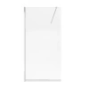 Душова перегородка Qtap Walk-In Standard.C8 100х200 см, скло Clear 8 мм, покриття CalcLess
