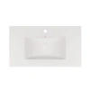 Комплект Qtap Albatross 810х725х460 White тумба підвісна + раковина врізна