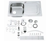 Фото Мийка для кухні з ексцентриком GROHE K-SERIES K 300