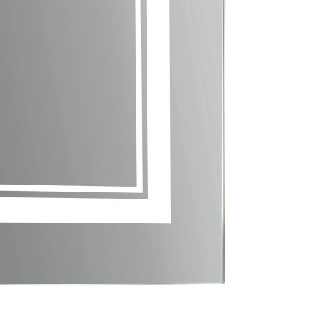Дзеркало Qtap Cardinal 1000х700 з LED-підсвічуванням Touch, з антизапотіванням, з димером, рег. темп. кольору (3000-6500K)