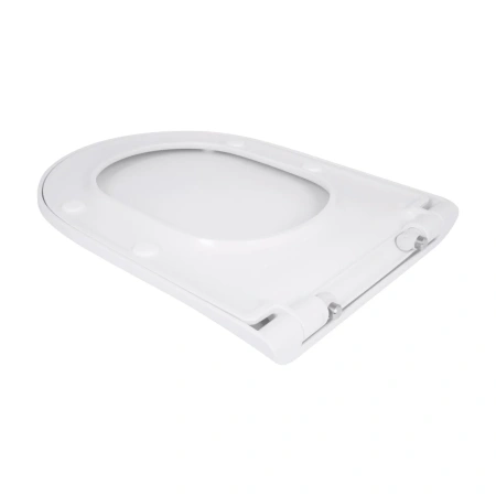 Qtap Сидіння для унітаза (Robin 520, Scorpio 520) 465x363x60 мм, White, з мікроліфтом, Slim Duroplast, MagLock