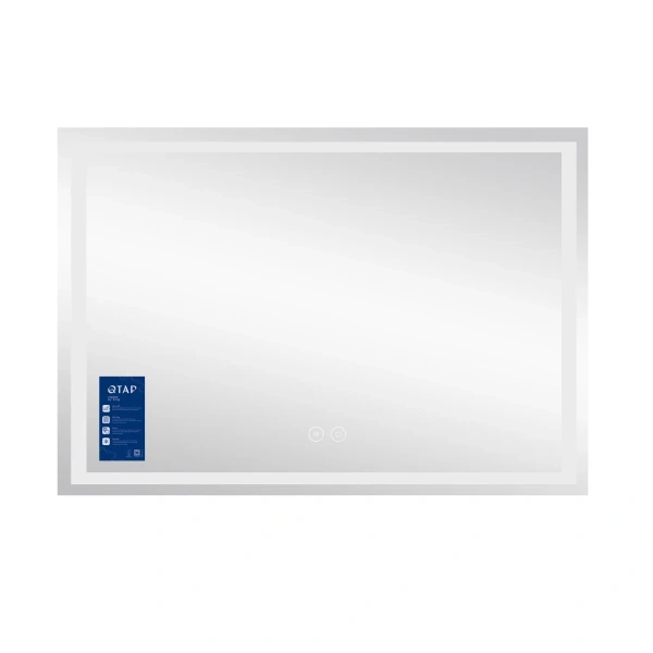 Дзеркало Qtap Mideya LED з антизапотіванням 1200х800