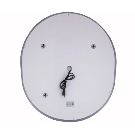 Дзеркало Qtap Gemini 800х700 з LED-підсвічуванням Touch, з антизапотіванням, з димером, рег. темп. кольору (3000-6500K)