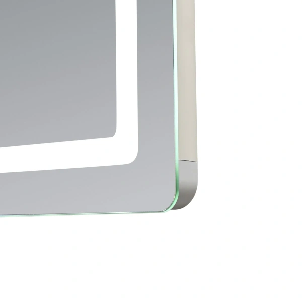 Дзеркало Qtap Mideya (MI2) 800х700 з LED-підсвічуванням Touch, з антизапотіванням, з димером, рег. яскравості