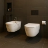 Біде підвісне Qtap Robin 515x370x350 мм, Marble