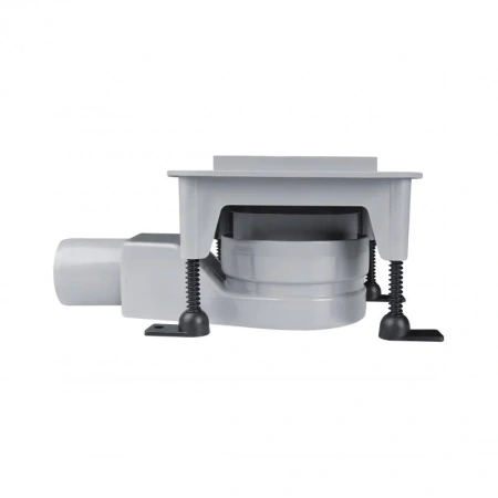 Трап для душу із сухим + гідрозатвором 100*100 мм Qtap Virgo