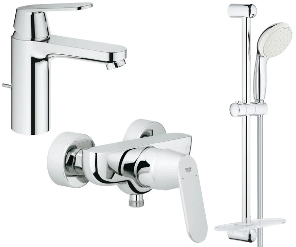 Набір змішувачів 3 в 1 GROHE EUROSMART COSMOPOLITAN