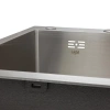 Фото Кухонна мийка з нержавіючої сталі Lidz 78*49R крило праворуч 3,0/1,0 мм Brushed Steel