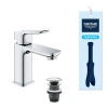 Фото Змішувач для раковини Grohe QuickFix Dice ES S-Size з донним клапаном