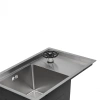 Фото Кухонна мийка з кришкою та омивачем Qtap DC5638 Satin 3.0/1.2 мм