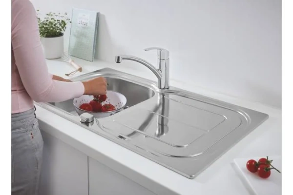 Фото Мийка для кухні + змішувач одноважільний GROHE K-SERIES K 300