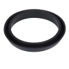 Гумова прокладка Qtap 70х70х8 мм Black для інсталяції Standard
