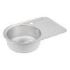 Фото Кухонна мийка Qtap 67*44L Satin 0,8 мм