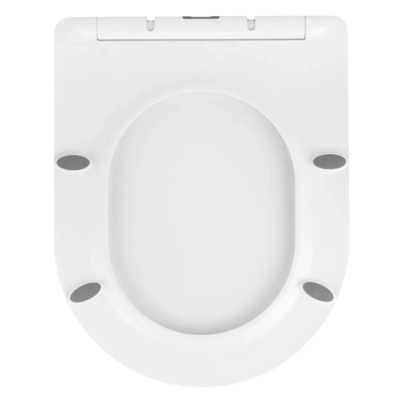 Унітаз підвісний безобідковий Kroner Harz WHI523632 RIMLESS з сидінням (KH523632WHIR)