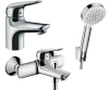 Набір змішувачів для ванни 3 в 1 HANSGROHE NOVUS