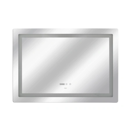 Дзеркало настінне прямокутне 1000х700 з LED-підсвічуванням, з антизапотіванням Qtap Mideya