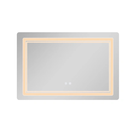 Дзеркало Qtap Cardinal (CA2) 800х600 з LED-підсвічуванням Touch, з антизапотіванням, з димером, рег. темп. кольору (3000-6500K)